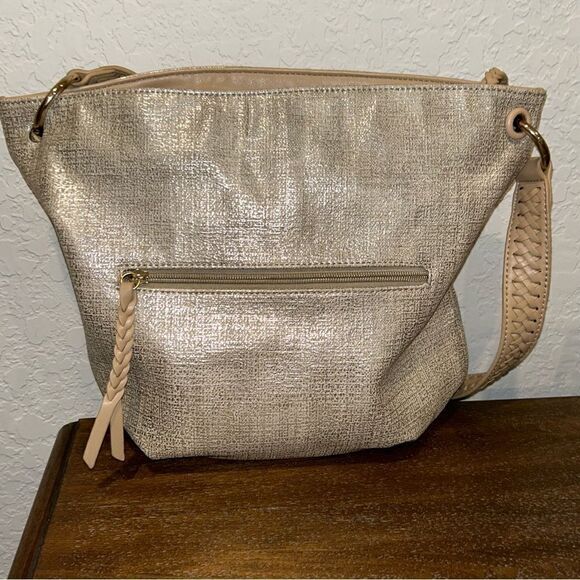 Sondra Roberts Squared Braided Shoulder Purse Bag - Picture 3 of 6